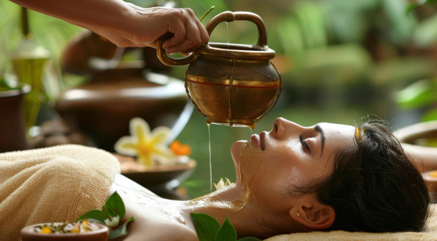 Authentic Kerala Ayurveda massage session